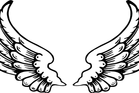 Angel Warrior Clipart Angel's Wing - Angel Warrior Clipart Angel's Wing (450x300)