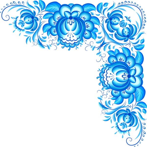 Wedding Borders Blue Png Clipart Clip Art - Wedding Borders Blue Png Clipart Clip Art (600x600)