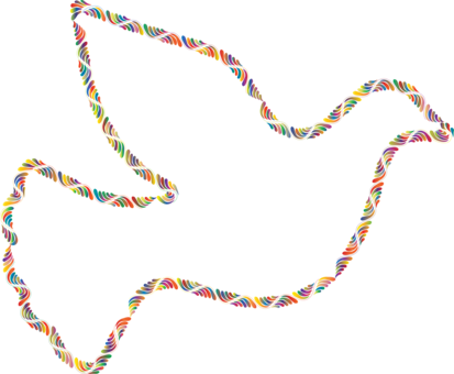 Columbidae Doves As Symbols Bird Computer Icons Drawing - Columbidae Doves As Symbols Bird Computer Icons Drawing (413x340)