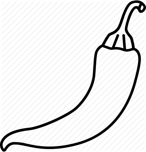 Chile Hot Pepper Red - Chile Hot Pepper Red (490x512)