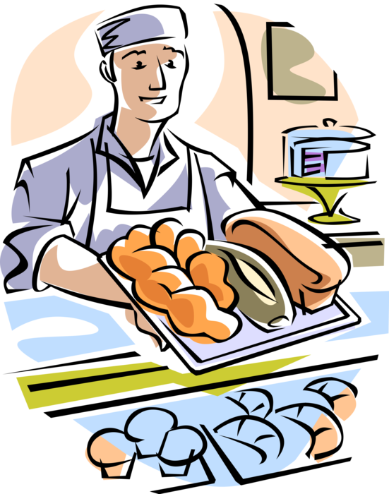 Baker Clipart - Baker Clipart (551x700)