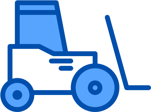 Forklift Free Icon - Forklift Free Icon (512x512)