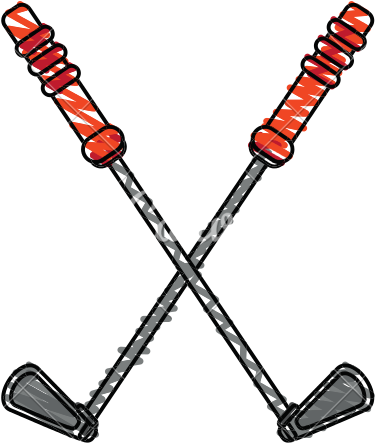 Cartoon Golf Clubs - Cartoon Golf Clubs (550x550)