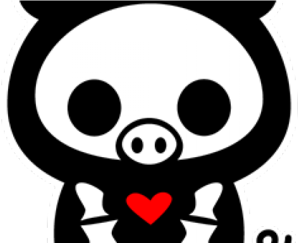 Pig Clipart Skeleton - Pig Clipart Skeleton (640x480)