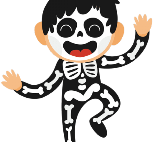 Sleleton Clipart Skeleton Costume - Sleleton Clipart Skeleton Costume (640x480)