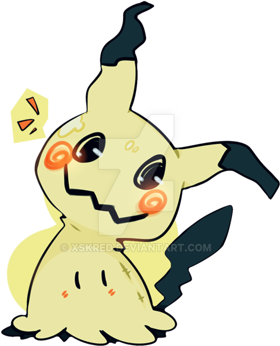 Svg Royalty Free Stock Mimikyu Pokemon By Xskred Deviantart - Svg Royalty Free Stock Mimikyu Pokemon By Xskred Deviantart (600x723)