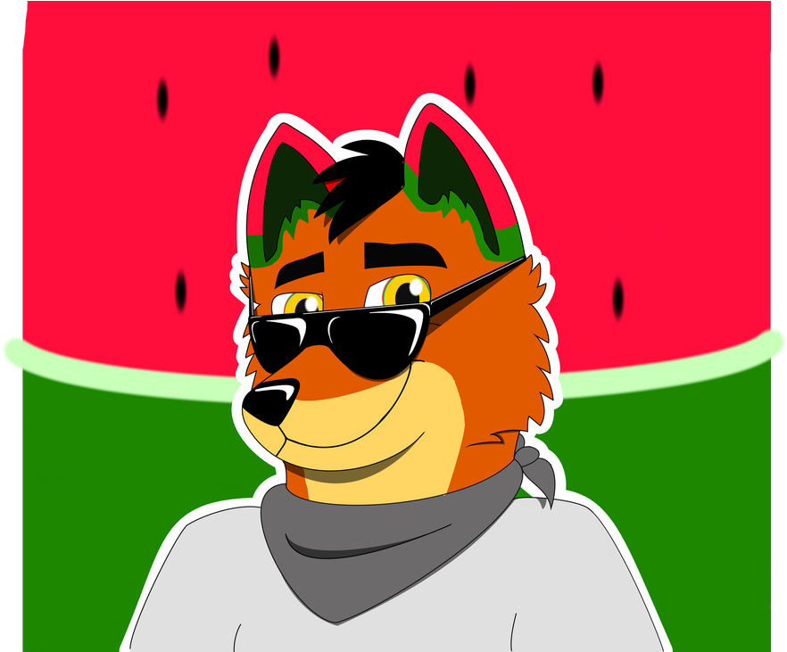 Lobo With Sunglasses 2 By Lobosism - Lobo With Sunglasses 2 By Lobosism (1095x730)