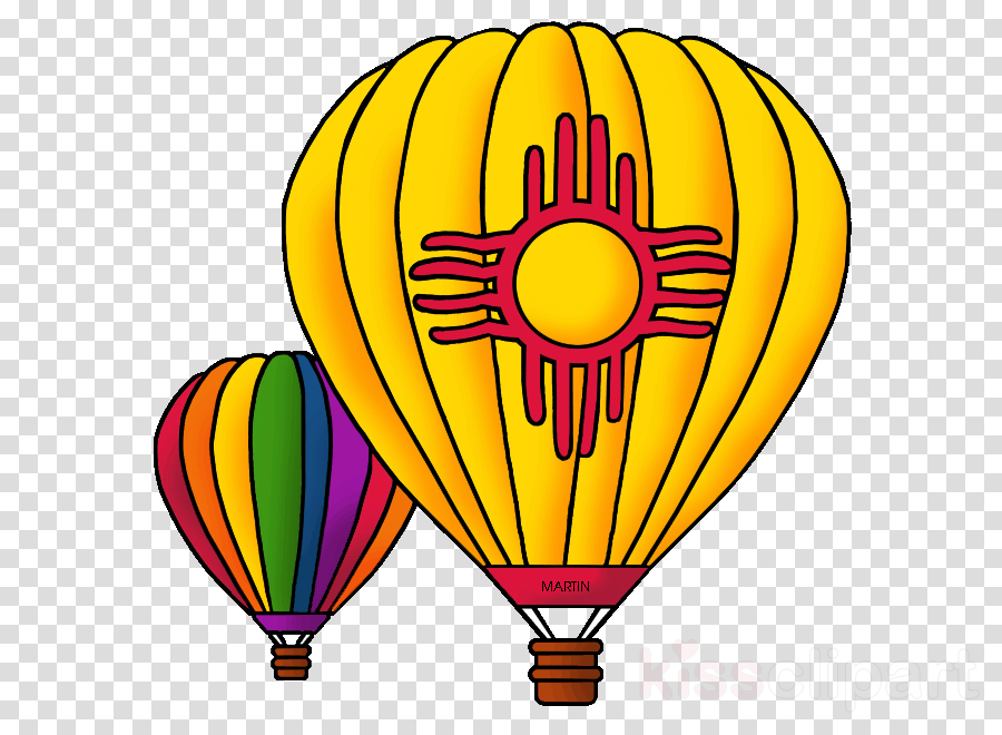 New Mexico Hot Air Balloon Clip Art Clipart New Mexico - New Mexico Hot Air Balloon Clip Art Clipart New Mexico (900x660)
