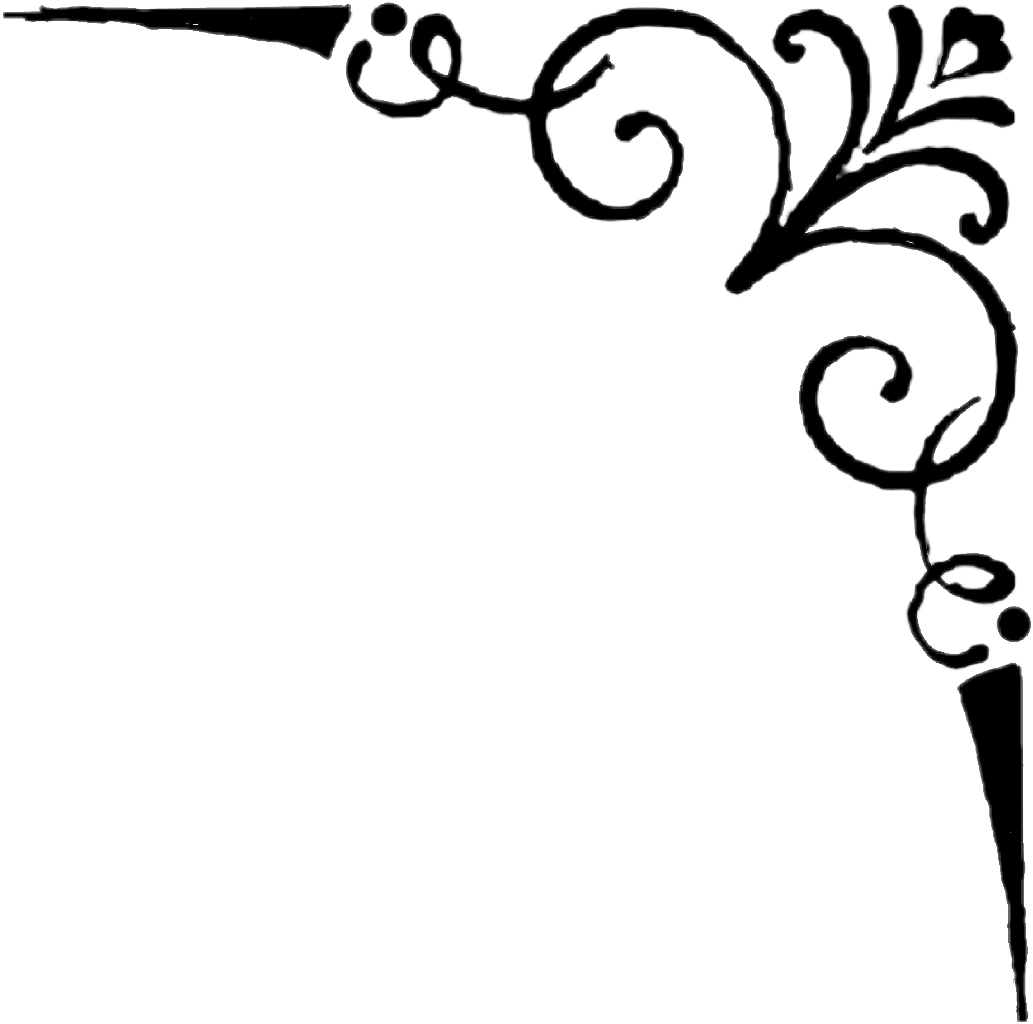 Svg Corner Filigree - Svg Corner Filigree (1033x1024)