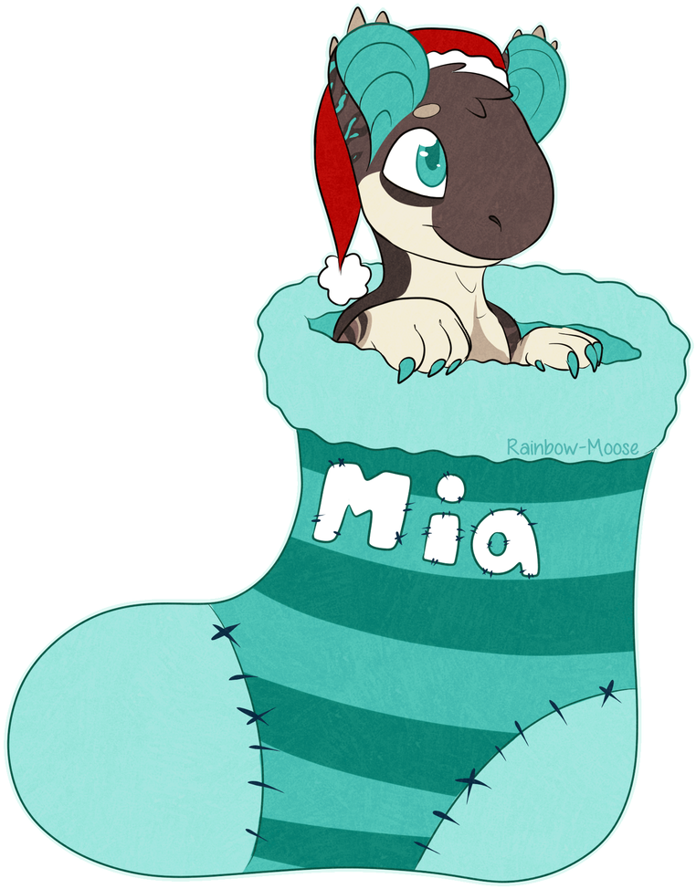 Mia Stocking Stuffer By Rainbow-moose - Mia Stocking Stuffer By Rainbow-moose (786x1016)
