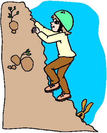Clip Art Climber Clipart Adventure Story - Clip Art Climber Clipart Adventure Story (351x436)
