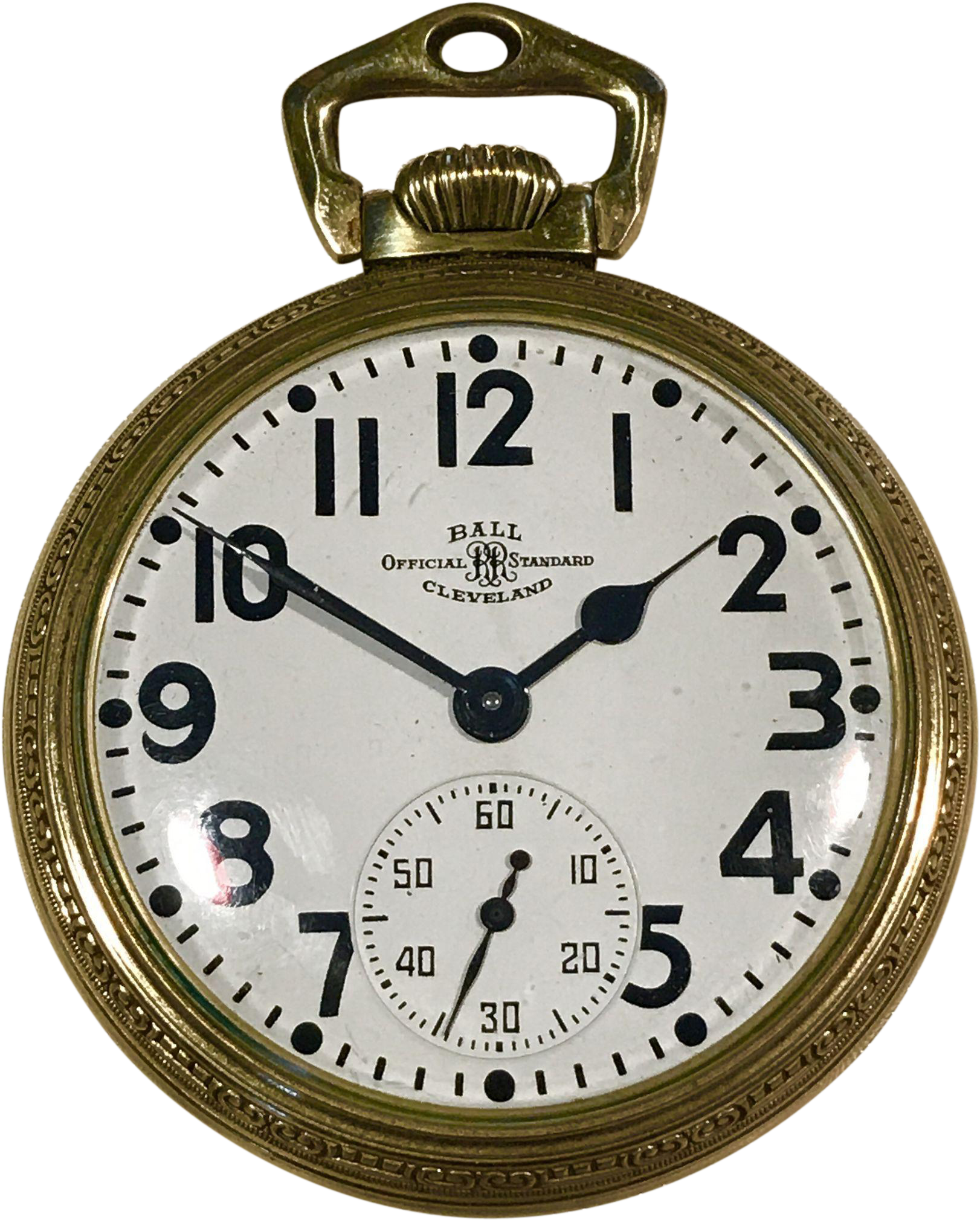 Clip Art Ball Official Railroad Standard Pocket Watch - Clip Art Ball Official Railroad Standard Pocket Watch (2019x2019)