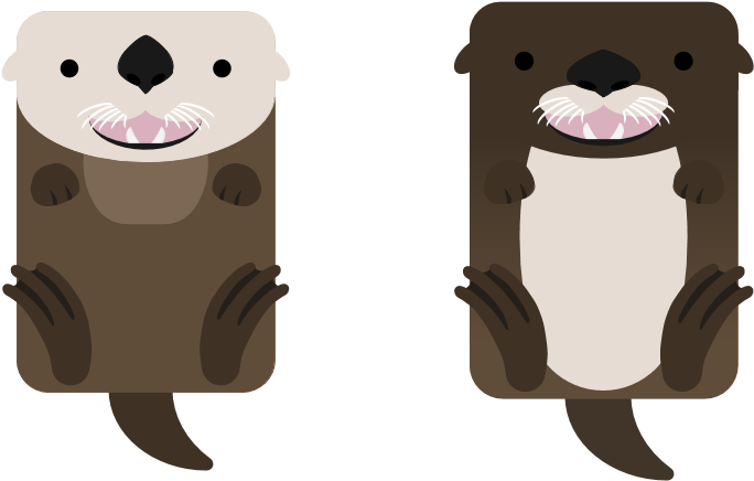 Animalsea Otter Reskin & River - Animalsea Otter Reskin & River (802x563)