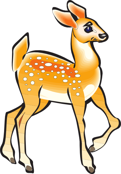 Fawn Clipart Clip Art - Fawn Clipart Clip Art (414x595)