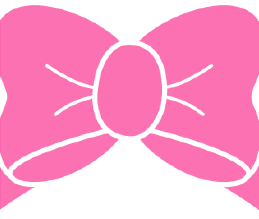 Clip Art Pink Bow Hot Pink Bow Clip Art At Clker Vector - Clip Art Pink Bow Hot Pink Bow Clip Art At Clker Vector (1024x1024)