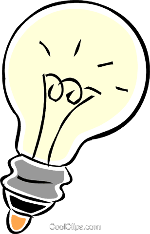 Light Bulb Royalty Free Vector Clip Art Illustration - Light Bulb Royalty Free Vector Clip Art Illustration (308x480)