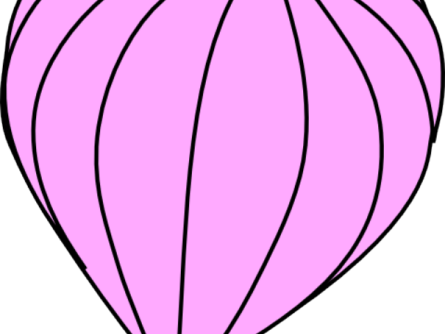Hot Air Balloon Clipart Light Pink - Hot Air Balloon Clipart Light Pink (640x480)