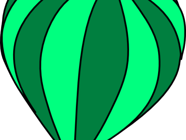 Hot Air Balloon Clipart Orange - Hot Air Balloon Clipart Orange (640x480)
