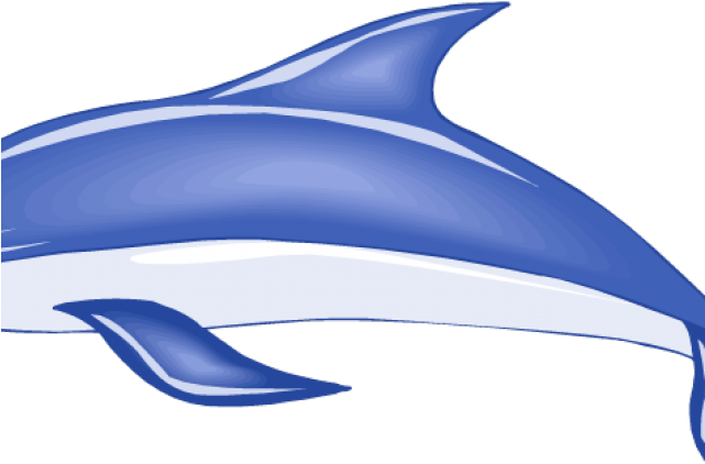 Dolphines Clipart Dolphin Fin - Dolphines Clipart Dolphin Fin (640x480)