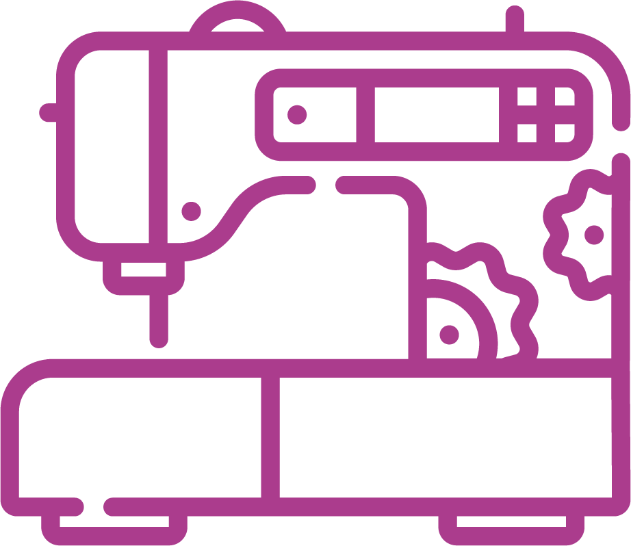 Icon Sewing Machine Pink - Icon Sewing Machine Pink (922x798)