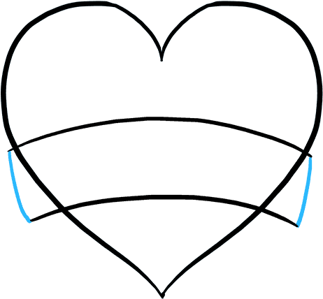 Drawing Halloween Heart - Drawing Halloween Heart (680x678)