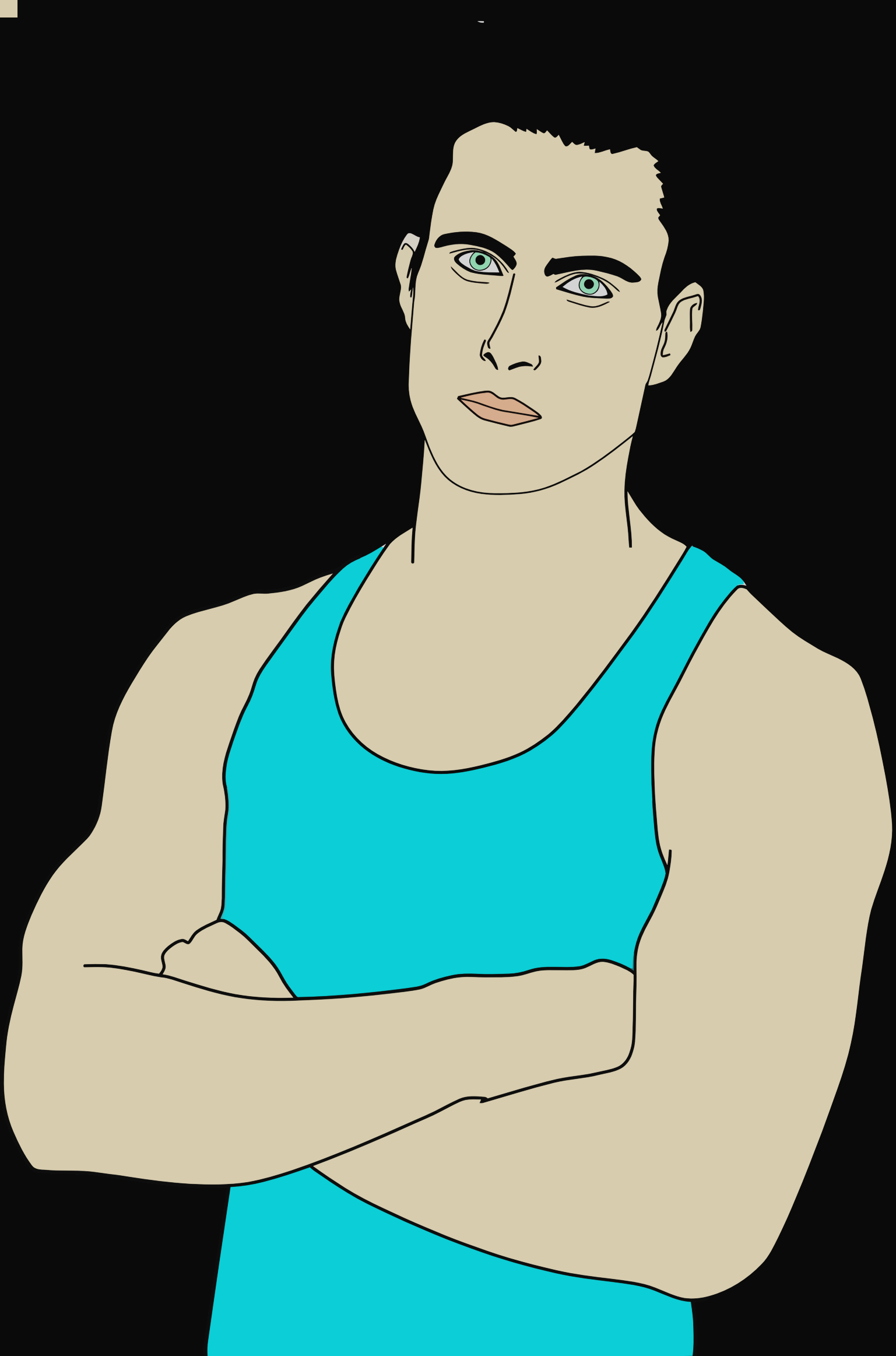 Clipart Tank Top Clipart - Clipart Tank Top Clipart (1537x2325)