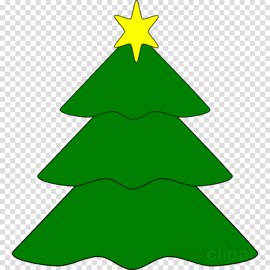 Arbol De Navidad Con Estrella Clipart Christmas Tree - Arbol De Navidad Con Estrella Clipart Christmas Tree (900x900)