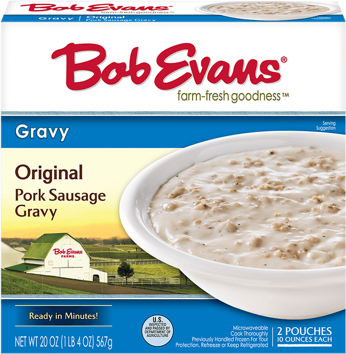 Bob Evans Refrigerated Original White Sausage Gravy - Bob Evans Refrigerated Original White Sausage Gravy (1000x1000)