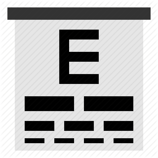 Clip Art Eye Glasses Table Test - Clip Art Eye Glasses Table Test (512x512)