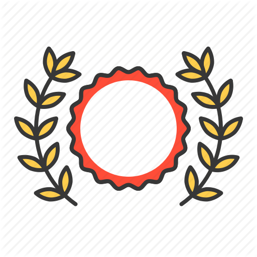 Award Badge Garland Wreath - Award Badge Garland Wreath (512x512)