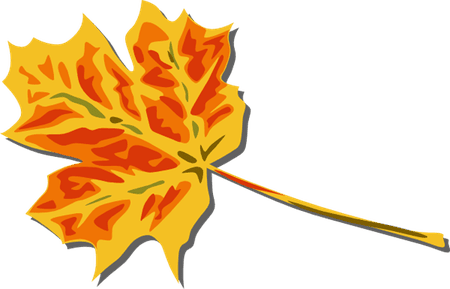 Picture Transparent Stock Clipart Fall Leaves - Picture Transparent Stock Clipart Fall Leaves (450x289)
