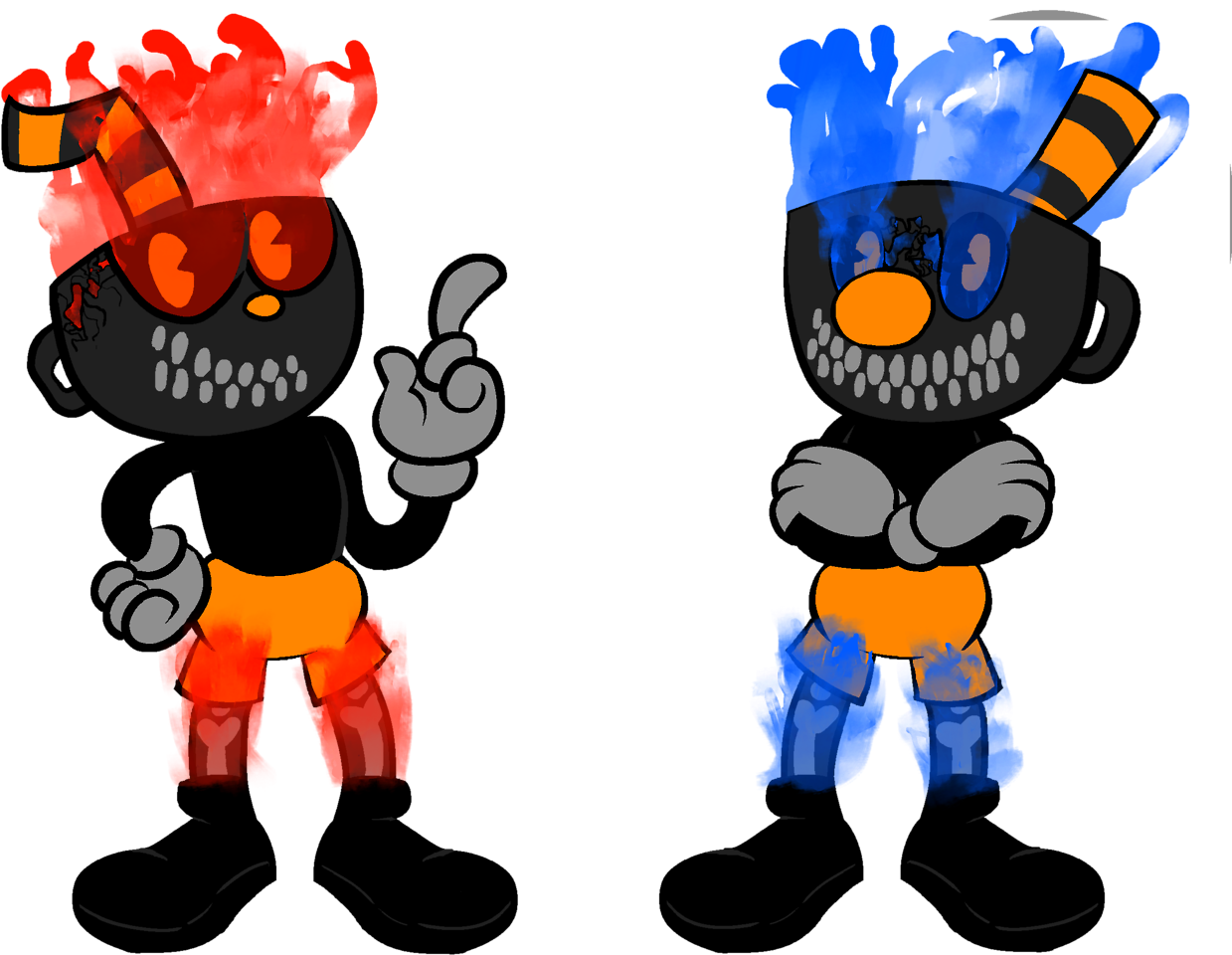 Cuphead X Ghost Rider, A - Cuphead X Ghost Rider, A (1280x1024)