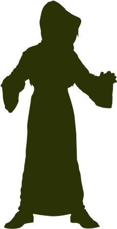 Halloween Ghost Child Silhouette - Halloween Ghost Child Silhouette (512x512)