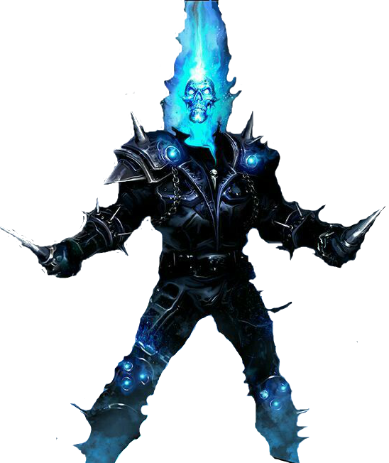 Ghost Rider Spirit Of Transparent Background - Ghost Rider Spirit Of Transparent Background (548x652)