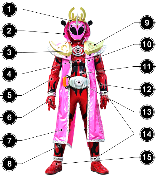 Kamen Rider Ghost Himiko Damashii - Kamen Rider Ghost Himiko Damashii (760x640)