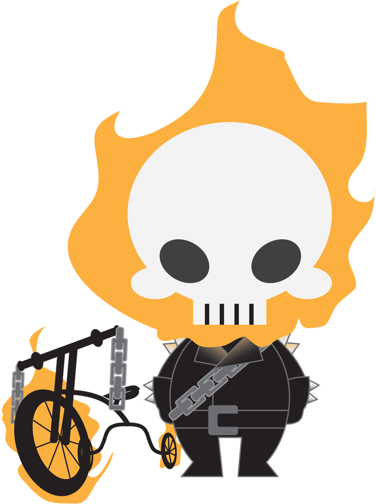 Lil Ghost Rider By Silverfox17x - Lil Ghost Rider By Silverfox17x (777x1028)