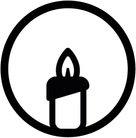 Christmas Candle Silhouette Window Decorations - Christmas Candle Silhouette Window Decorations (556x480)