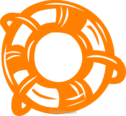 Life Ring Royalty Free Vector Clip Art Illustration - Life Ring Royalty Free Vector Clip Art Illustration (480x441)