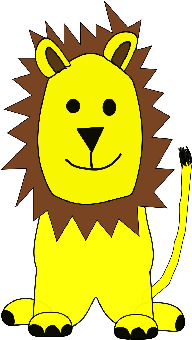Lion Computer Icons Smiley Roar Big Cat - Lion Computer Icons Smiley Roar Big Cat (1697x2400)