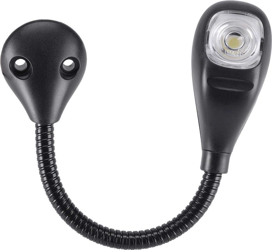 D Reading Lamp With 150mm Flexible Arm And Fixed Mounting - D Reading Lamp With 150mm Flexible Arm And Fixed Mounting (1000x1000)