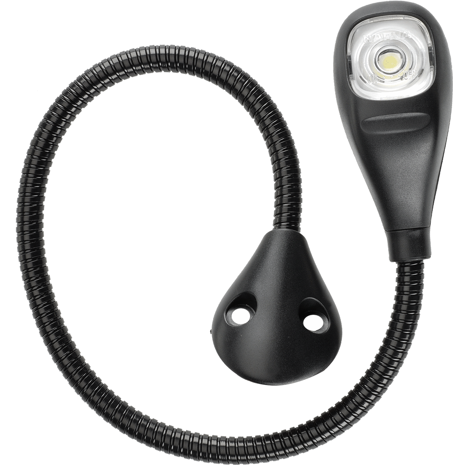 D Reading Lamp With 400mm Flexible Arm And Fixed Mounting - D Reading Lamp With 400mm Flexible Arm And Fixed Mounting (1000x1000)