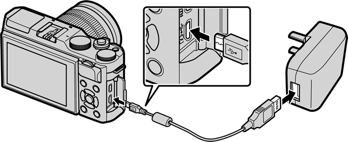 Connect The Cable To The Camera's Micro Usb Connector - Connect The Cable To The Camera's Micro Usb Connector (701x286)