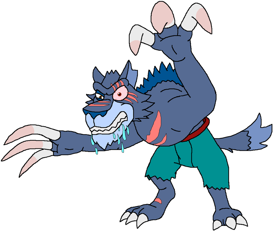 Serial Killer Wolf Man By Kylgrv - Serial Killer Wolf Man By Kylgrv (969x825)