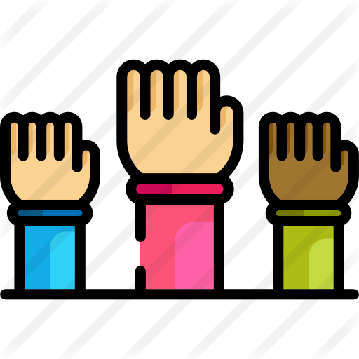 Raise Hand Free Icon - Raise Hand Free Icon (512x512)