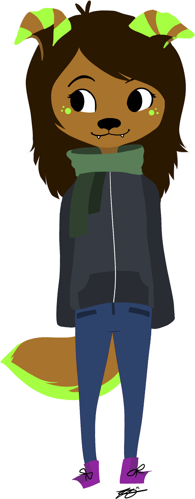 Furry Self Portrait - Furry Self Portrait (920x1925)