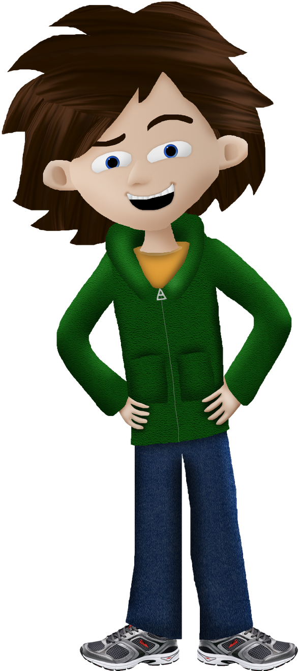 My New Cgi Self-portrait By Djwalker2000 - My New Cgi Self-portrait By Djwalker2000 (604x1323)