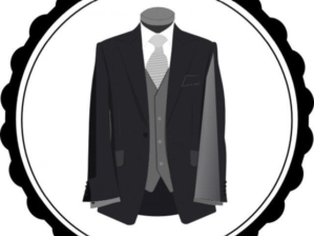 Black Dress Clipart Tuxedo Dress - Black Dress Clipart Tuxedo Dress (640x480)