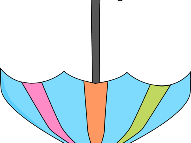 Upside Down Clipart Rainy Umbrella - Upside Down Clipart Rainy Umbrella (640x480)