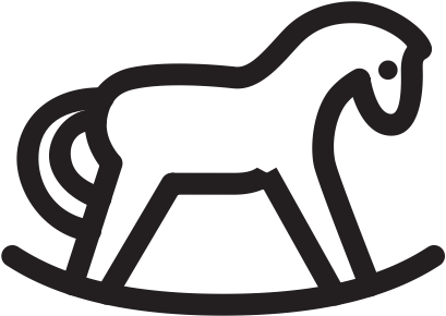 Holiday, Recess, Horse, Kids, Toy, Bauble, Xmas - Holiday, Recess, Horse, Kids, Toy, Bauble, Xmas (512x512)