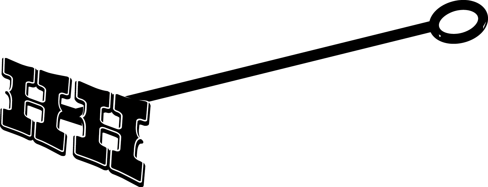 Hh Branding Iron - Hh Branding Iron (1699x651)